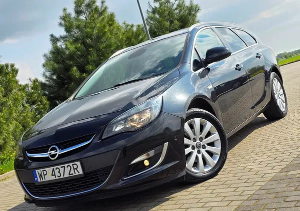 samochody osobowe Opel Astra cena 29900 przebieg: 151000, rok produkcji 2014 z Płock